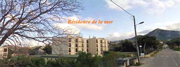 La résidence de la mer à L'Île Rousse Corse